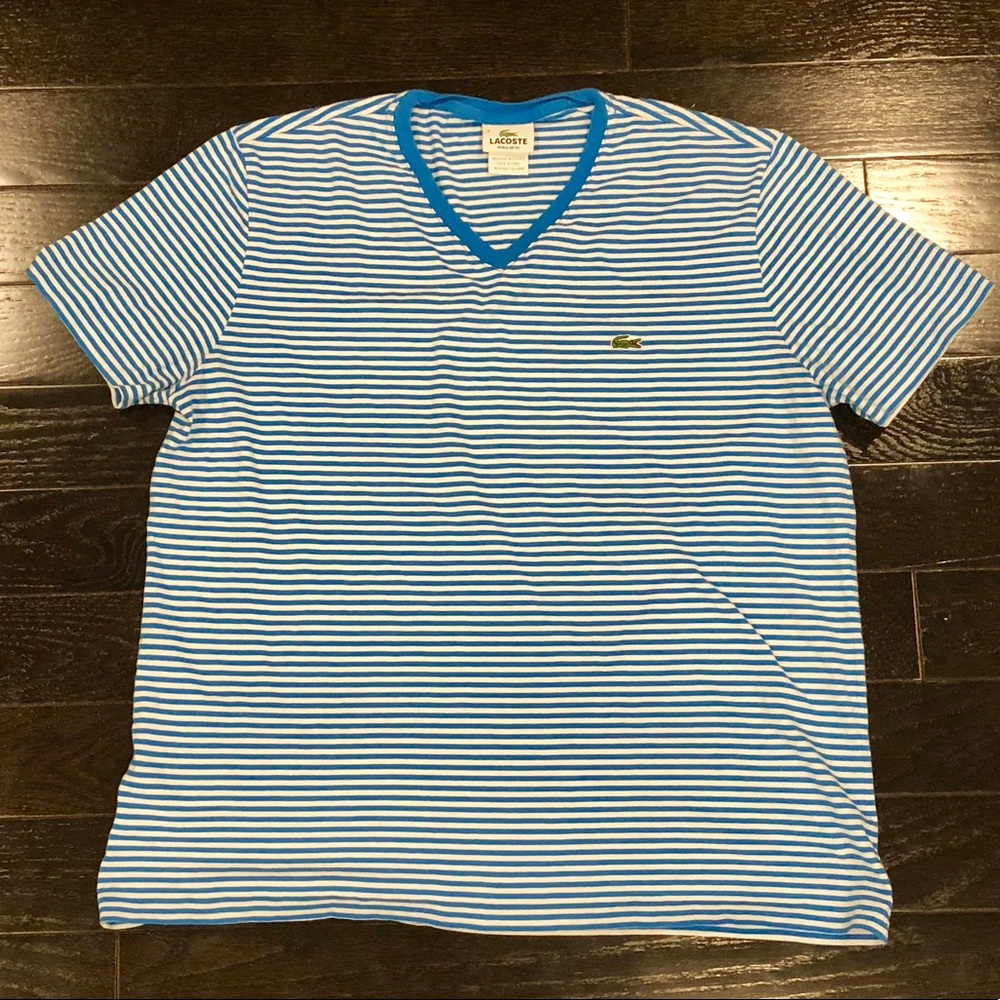Lacoste V-Neck T-Shirt (6/L)